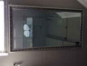 bathroom mirror
